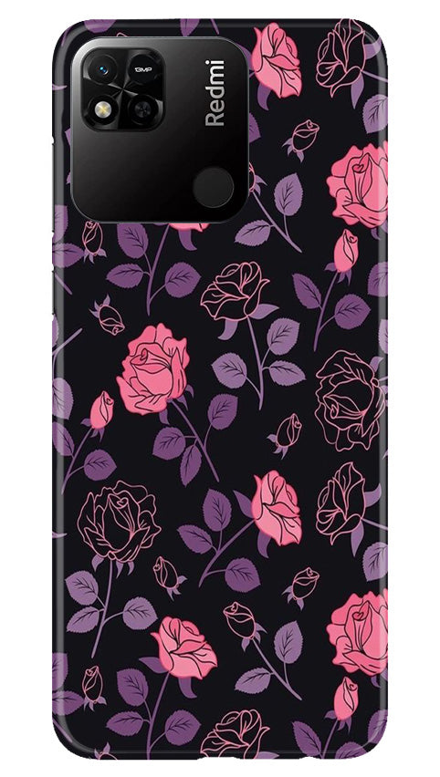 Rose Black Background Case for Redmi 10A