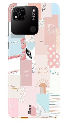 Shinny Blue Background Case for Redmi 10A