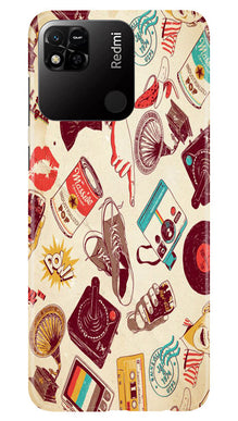 Vintage Mobile Back Case for Redmi 10A (Design - 35)