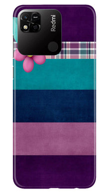 Purple Blue Mobile Back Case for Redmi 10A (Design - 37)