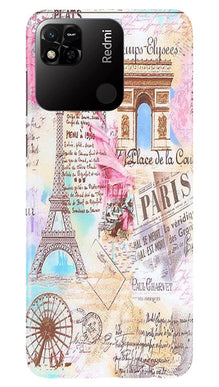 Paris Eiftel Tower Mobile Back Case for Redmi 10A (Design - 54)