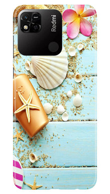 Sea Shells Mobile Back Case for Redmi 10A (Design - 63)