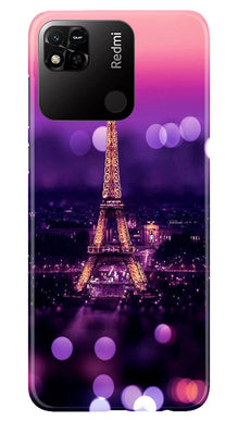 Eiffel Tower Mobile Back Case for Redmi 10A (Design - 86)