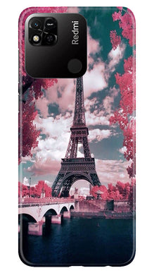 Eiffel Tower Mobile Back Case for Redmi 10A  (Design - 101)