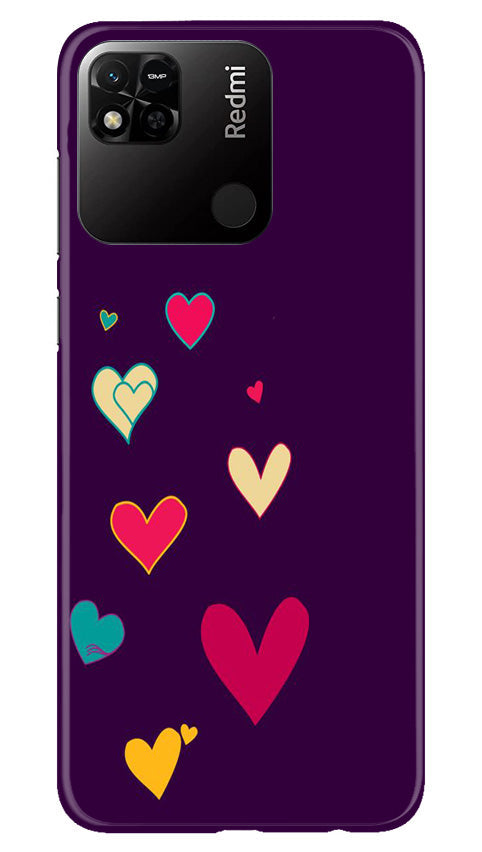 Purple Background Case for Redmi 10A  (Design - 107)