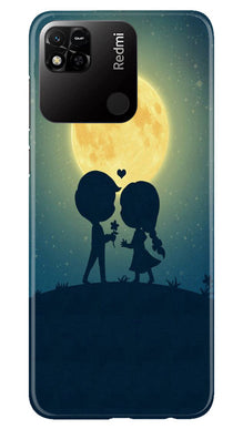 Love Couple Mobile Back Case for Redmi 10A  (Design - 109)