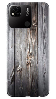 Wooden Look Mobile Back Case for Redmi 10A  (Design - 114)