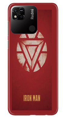 Iron Man Superhero Mobile Back Case for Redmi 10A  (Design - 115)