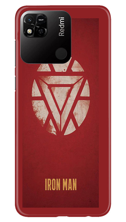 Iron Man Superhero Case for Redmi 10A  (Design - 115)