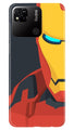 Iron Man Superhero Case for Redmi 10A  (Design - 120)