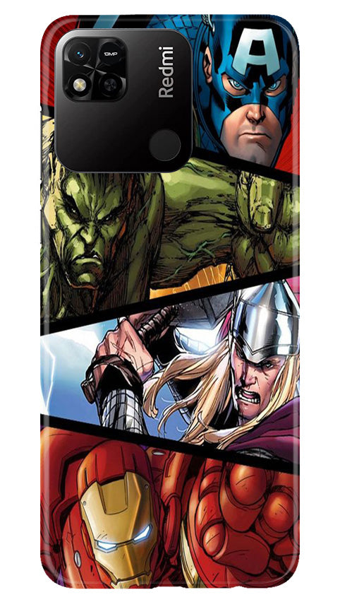 Avengers Superhero Case for Redmi 10A(Design - 124)