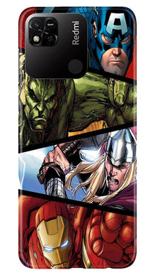 Avengers Superhero Mobile Back Case for Redmi 10A  (Design - 124)