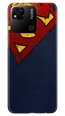 Superman Superhero Mobile Back Case for Redmi 10A  (Design - 125)