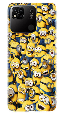 Minions Mobile Back Case for Redmi 10A  (Design - 126)