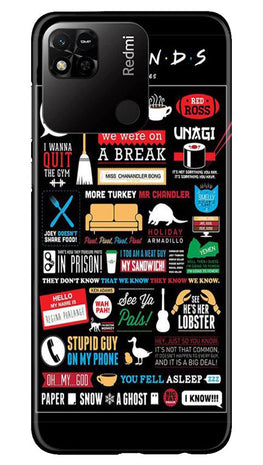 Friends Case for Redmi 10A(Design - 145)