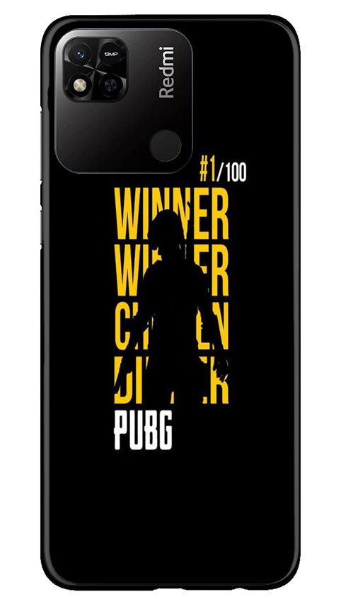 Pubg Winner Winner Case for Redmi 10A  (Design - 146)