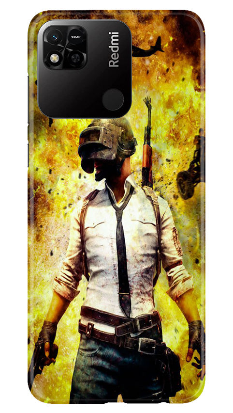 Pubg Case for Redmi 10A  (Design - 149)