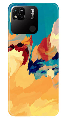 Modern Art Mobile Back Case for Redmi 10A (Design - 204)