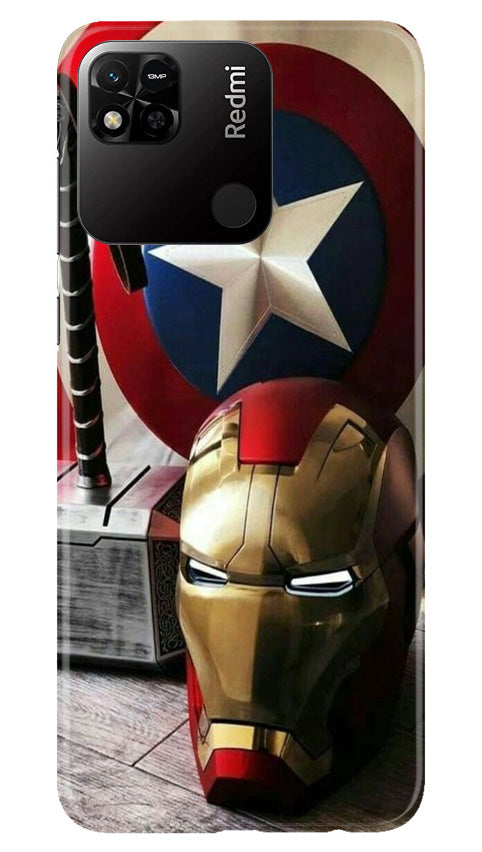 Captain America Shield Case for Redmi 10A (Design No. 222)