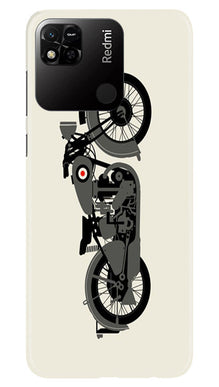 Travel Bus Mobile Back Case for Redmi 10A (Design - 227)