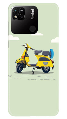 MotorCycle Mobile Back Case for Redmi 10A (Design - 228)