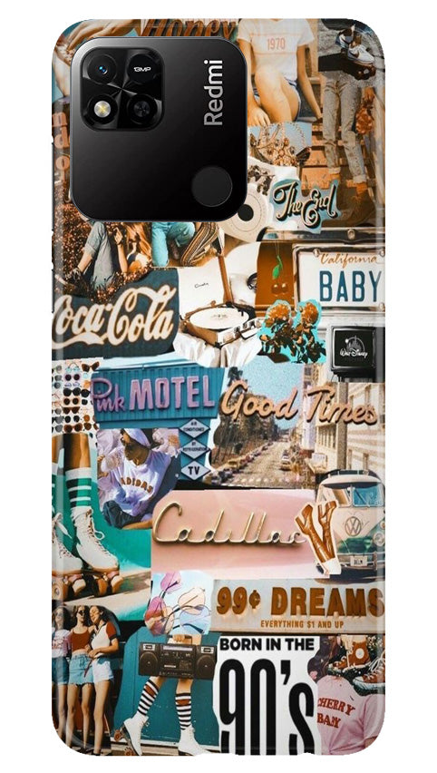Cute Kid Couple Case for Redmi 10A (Design No. 252)
