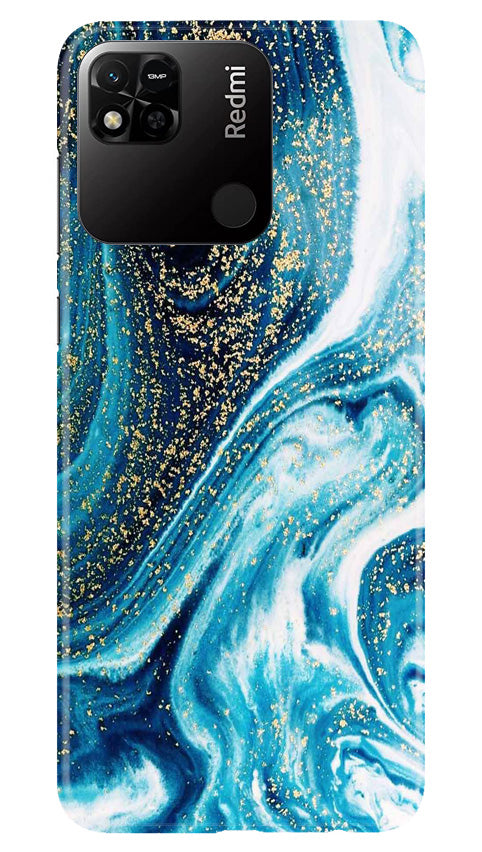 Marble Texture Mobile Back Case for Redmi 10A (Design - 269)