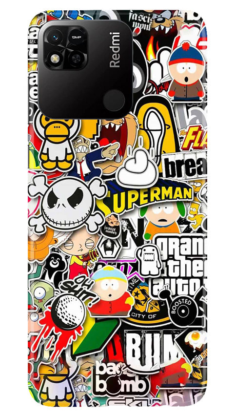Panda Mobile Back Case for Redmi 10A (Design - 281)