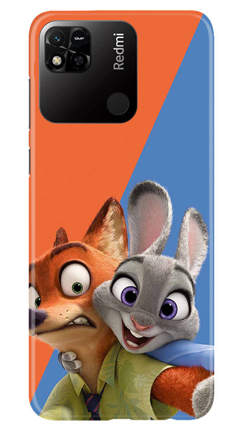 Cartoon Mobile Back Case for Redmi 10A (Design - 306)