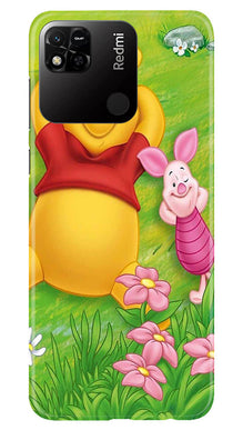 Winnie The Pooh Mobile Back Case for Redmi 10A (Design - 308)