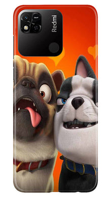 Dog Puppy Mobile Back Case for Redmi 10A (Design - 310)