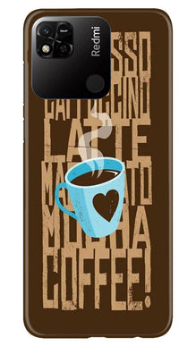 Love Coffee Mobile Back Case for Redmi 10A (Design - 311)