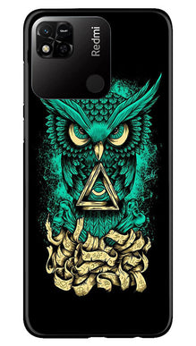 Owl Mobile Back Case for Redmi 10A (Design - 317)