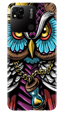 Owl Mobile Back Case for Redmi 10A (Design - 318)
