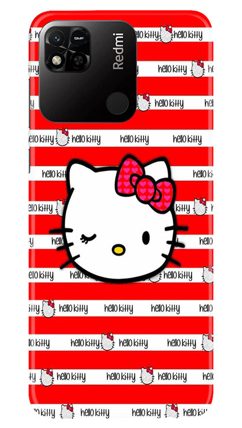 Hello Kitty Mobile Back Case for Redmi 10A (Design - 323)