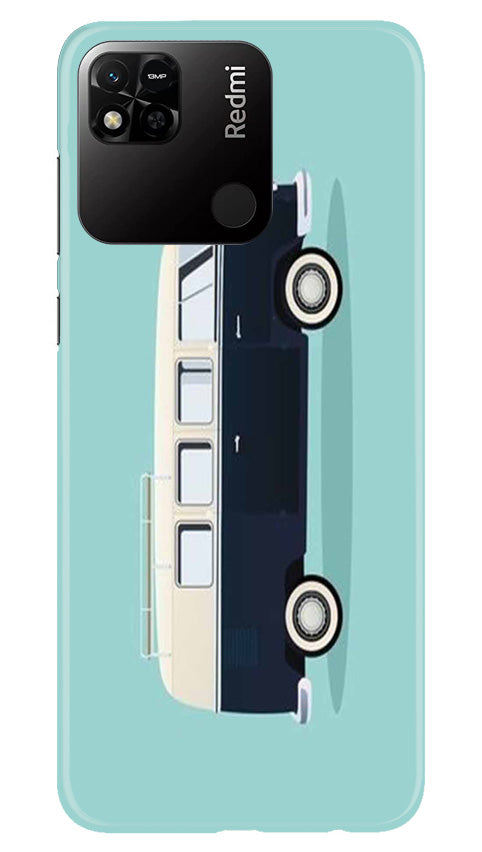 Travel Bus Mobile Back Case for Redmi 10A (Design - 338)