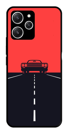 Car Lover Metal Mobile Case for Redmi 12