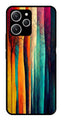 Modern Art Colorful Metal Mobile Case for Redmi 12   (Design No -47)