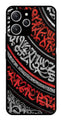 Qalander Art Metal Mobile Case for Redmi 12   (Design No -49)