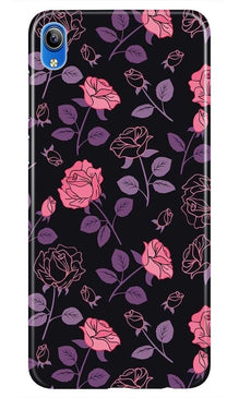 Rose Pattern Mobile Back Case for Redmi 7a (Design - 2)