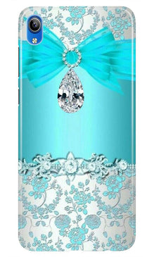 Shinny Blue Background Mobile Back Case for Redmi 7a (Design - 32)
