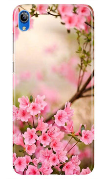 Pink flowers Mobile Back Case for Redmi 7a (Design - 69)
