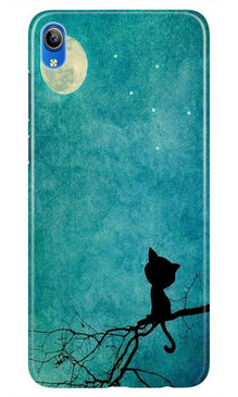 Moon cat Mobile Back Case for Redmi 7a (Design - 70)