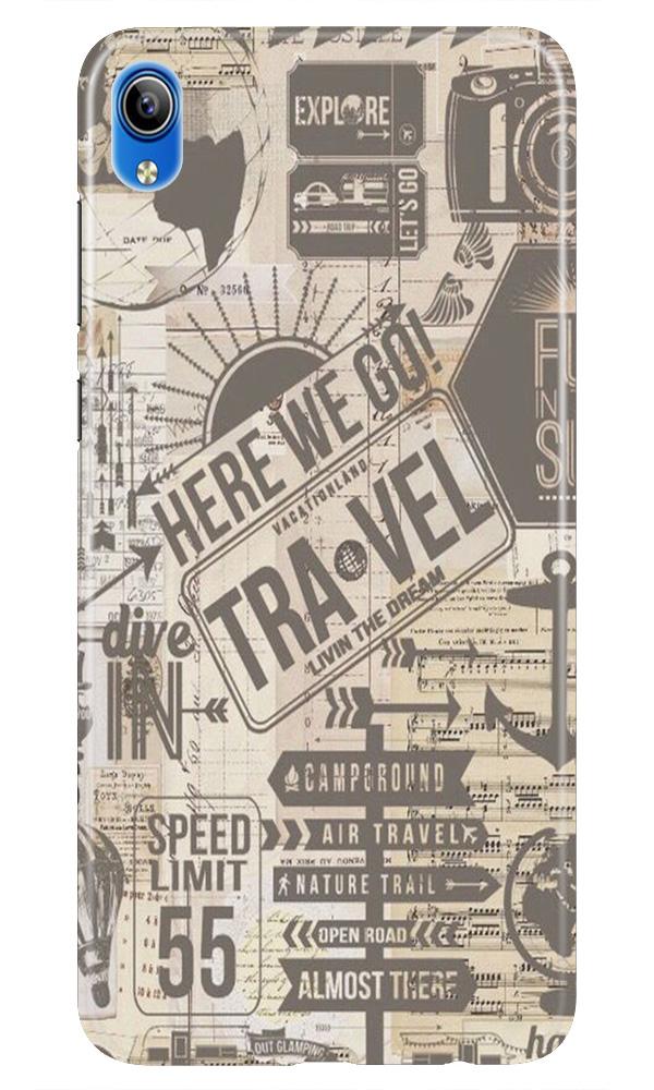 Travel Case for Redmi 7a  (Design - 104)