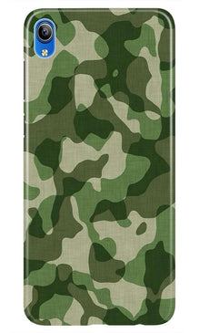 Army Camouflage Mobile Back Case for Redmi 7a  (Design - 106)