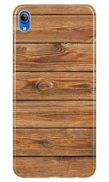 Wooden Look Mobile Back Case for Redmi 7a  (Design - 113)
