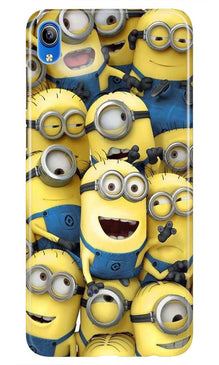 Minions Mobile Back Case for Redmi 7a  (Design - 127)