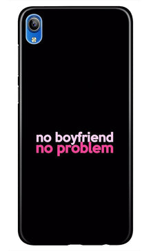 No Boyfriend No problem Mobile Back Case for Redmi 7a  (Design - 138)