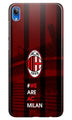 AC Milan Case for Redmi 7a  (Design - 155)