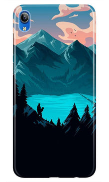 Mountains Mobile Back Case for Redmi 7a (Design - 186)